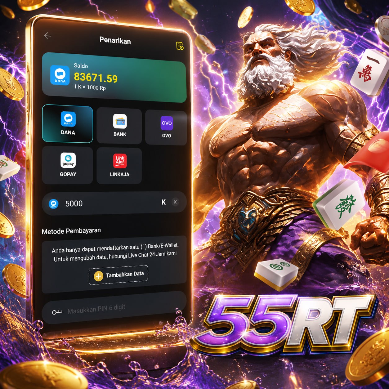 55RT - 55rt Destinasi Slot Online Indonesia dengan Ragam Tema Menarik