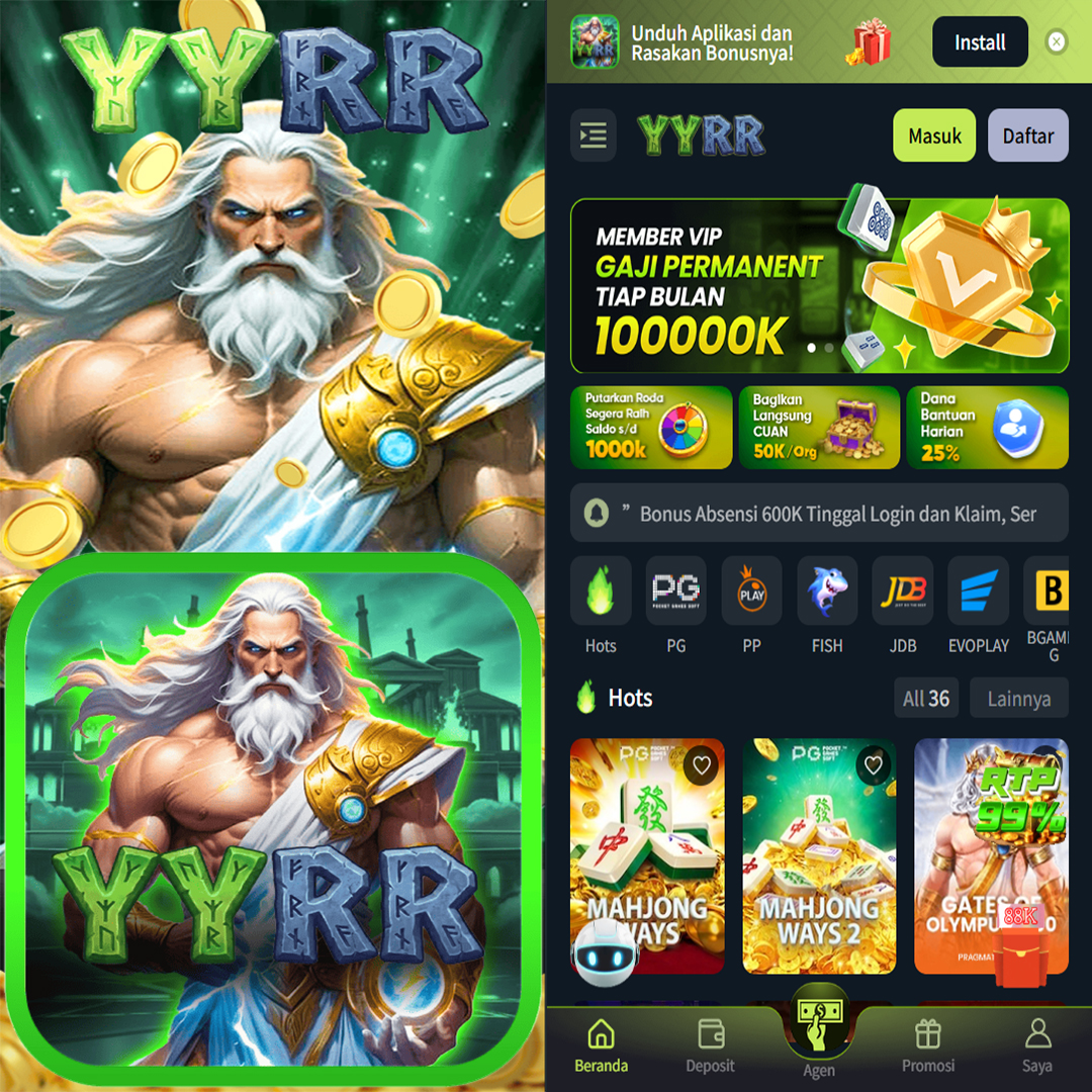 YYRR - Daftar Game Online dengan Pilihan Slot yang Beragam